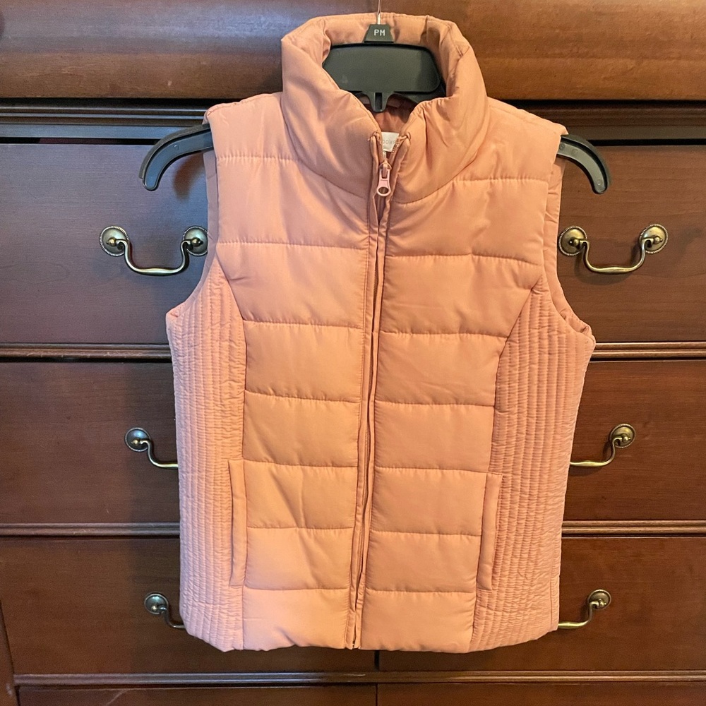 Puff Vest New York & Company XS Zip Front